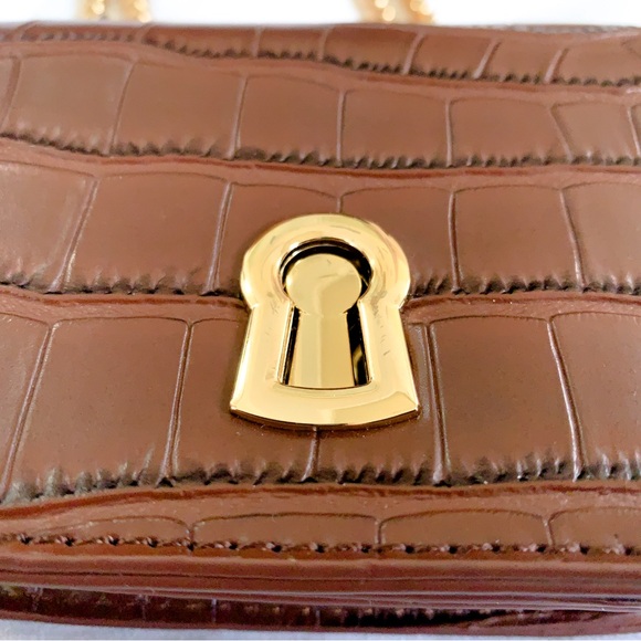 Francesca’s Mini Purse, Dark Caramel - Picture 5 of 5